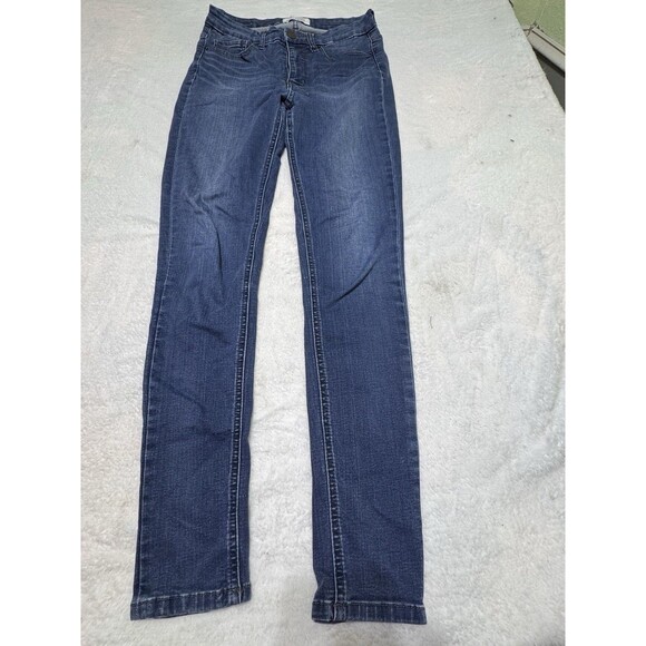 BKE Buckle Jeans Women 26 Blue Parker Universal Fit High Rise Ankle Skinny Denim - Picture 2 of 11